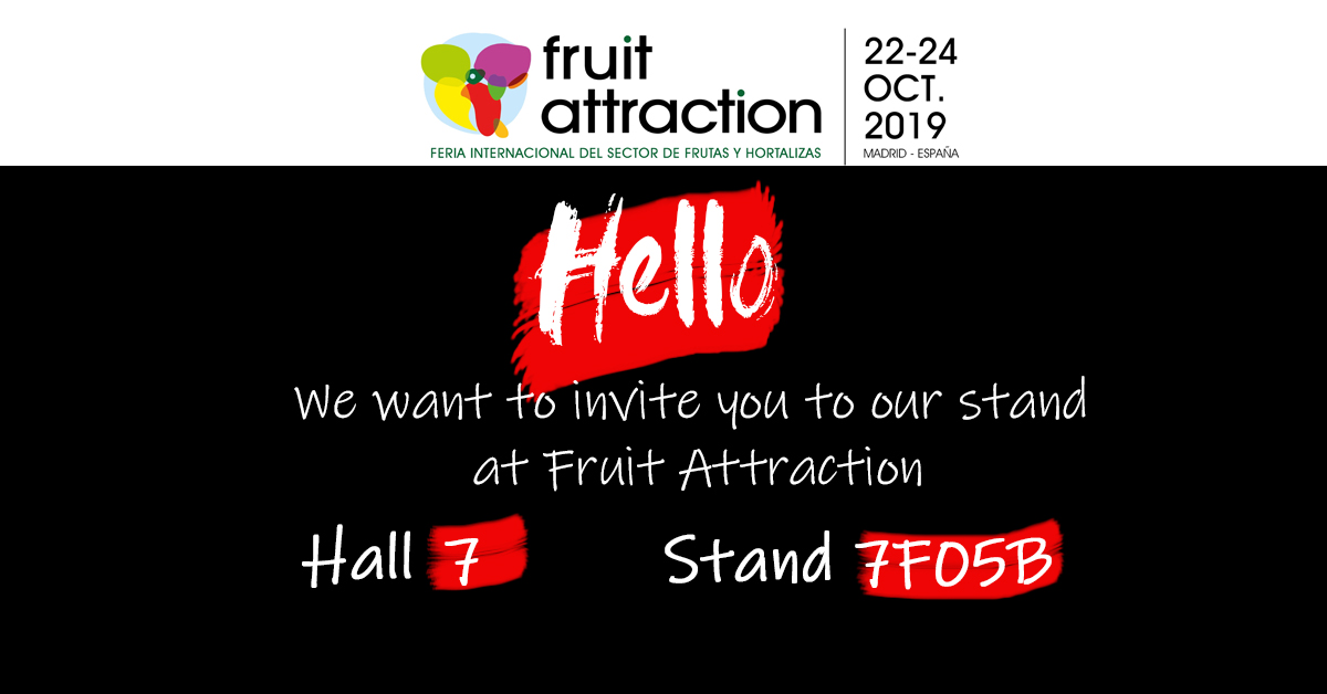 ZERYA will be present in Fruit Attraction 2019